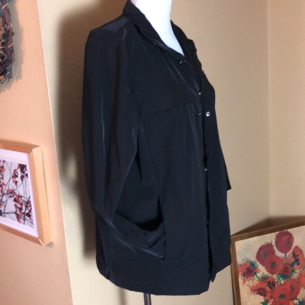 THEORY Size XL Yost N’ Fuel Zip & SnapFront Jacket Classic contemporary … - Picture 7 of 16